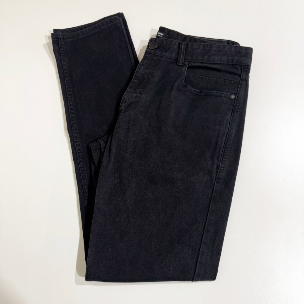 Rapha Mens Original Fit Denim Jeans Size 32x32 Black (See Description)
